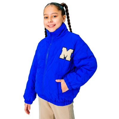 Куртка для девочки Colabear 188113 синяя 1